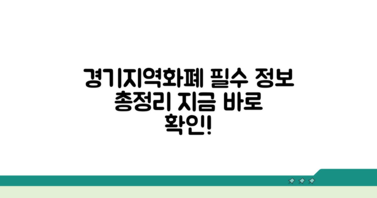 경기지역화폐 고객센터 안내