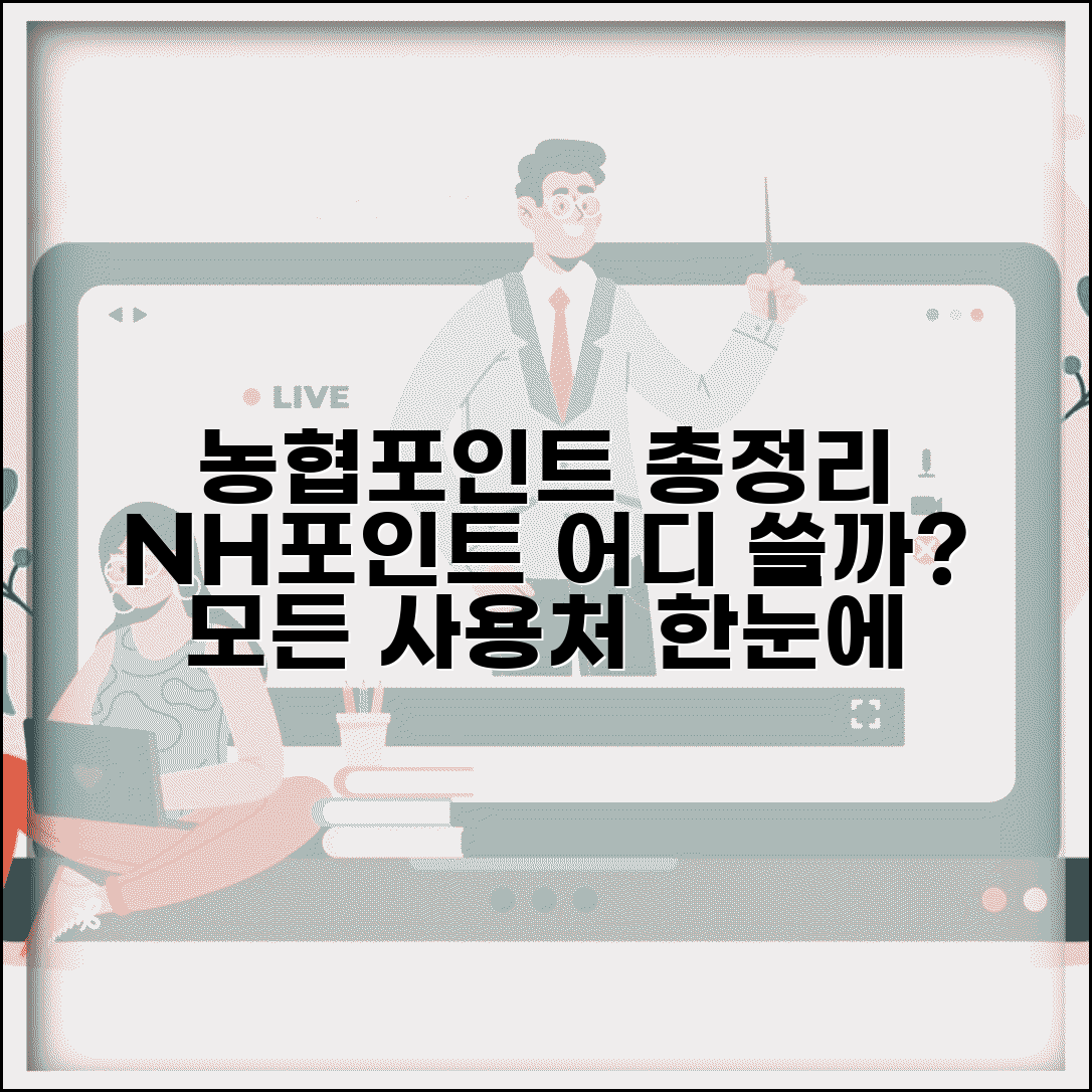 농협포인트사용처 총정리 | NH포인트 사용 가능 가맹점 및 온라인몰