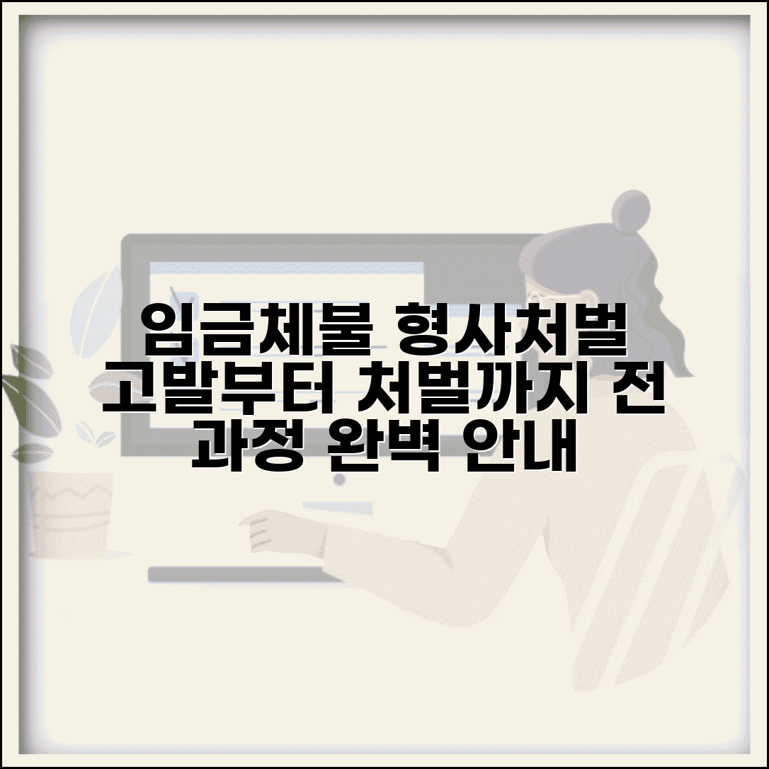 임금체불 형사처벌 절차 | 임금체불 고발부터 처벌까지 진행과정