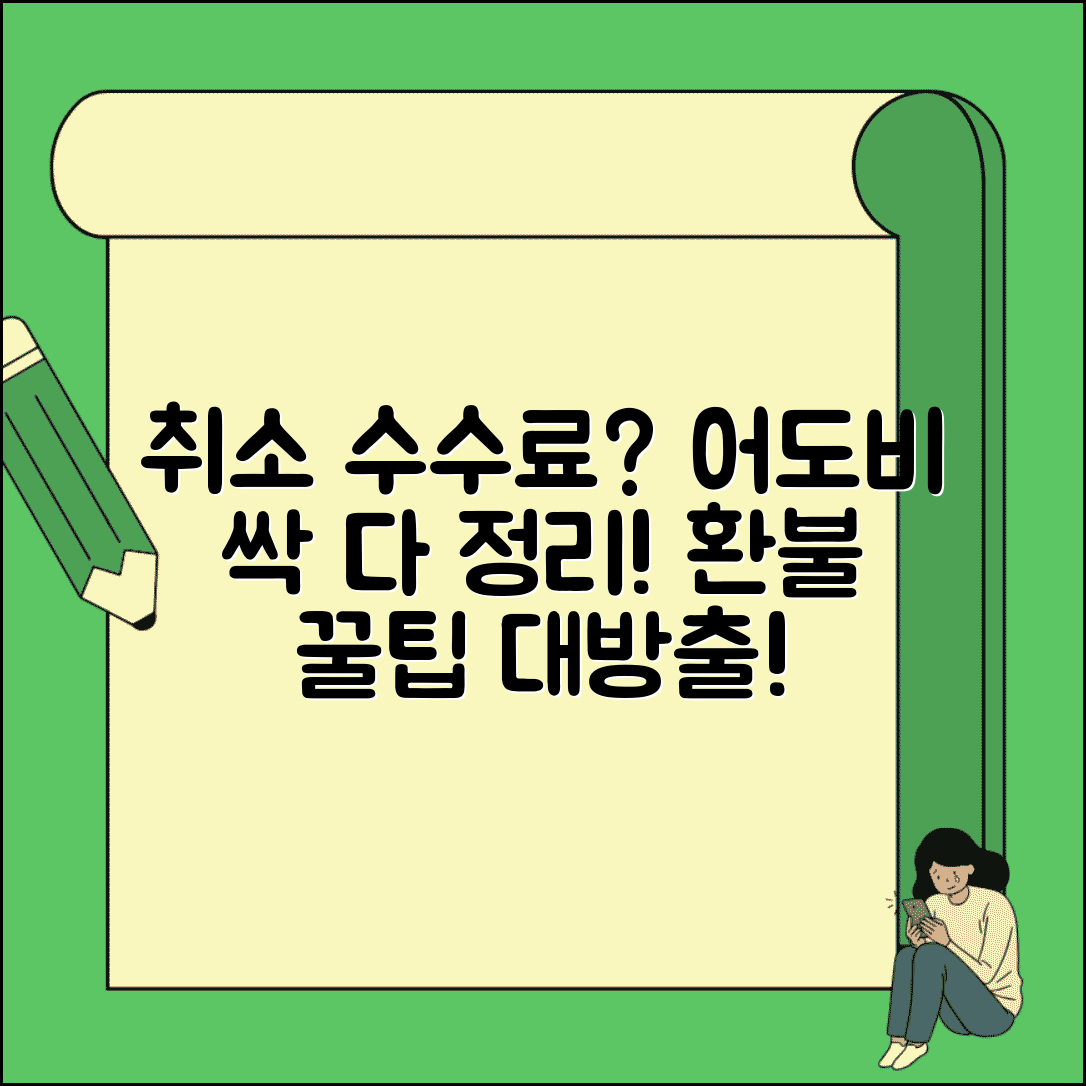 취소 수수료 어도비 | 어도비 구독 취소 수수료 완벽가이드