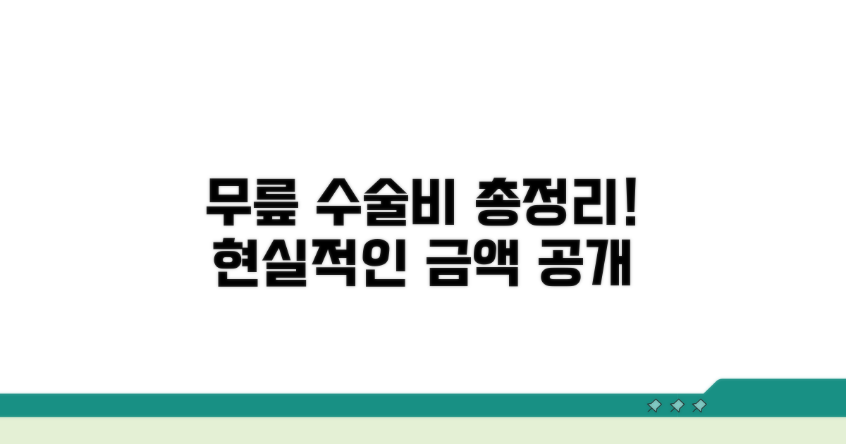 무릎 인공관절 수술비 총정리