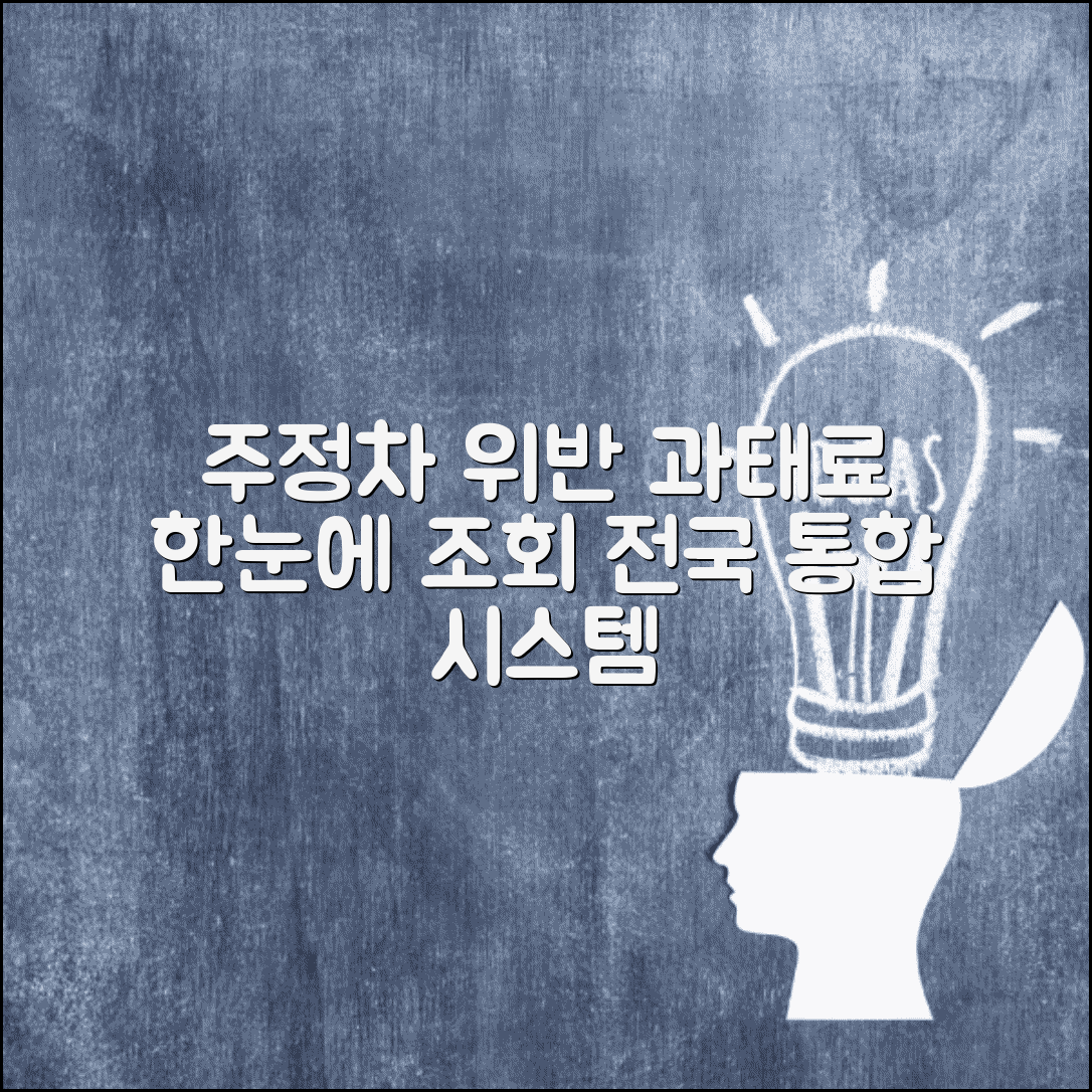 주정차 위반 과태료 조회 포털 | 전국 지자체 통합 과태료 조회 시스템 이용법