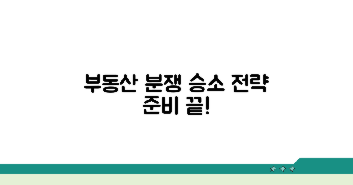부동산 분쟁, 검증 준비 방법