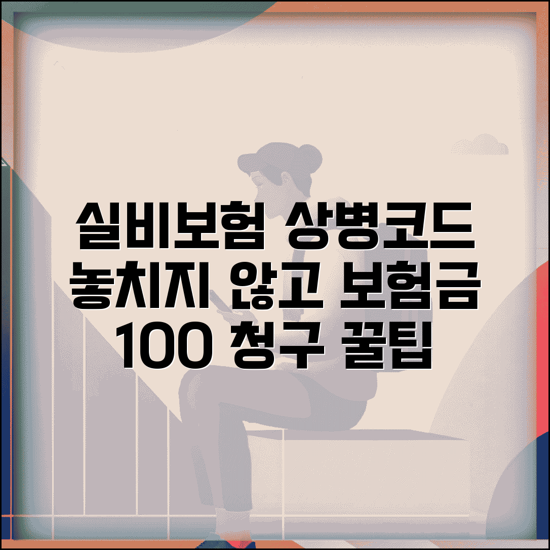 실비보험 상병코드 확인과 보험금 누락 없는 청구 팁