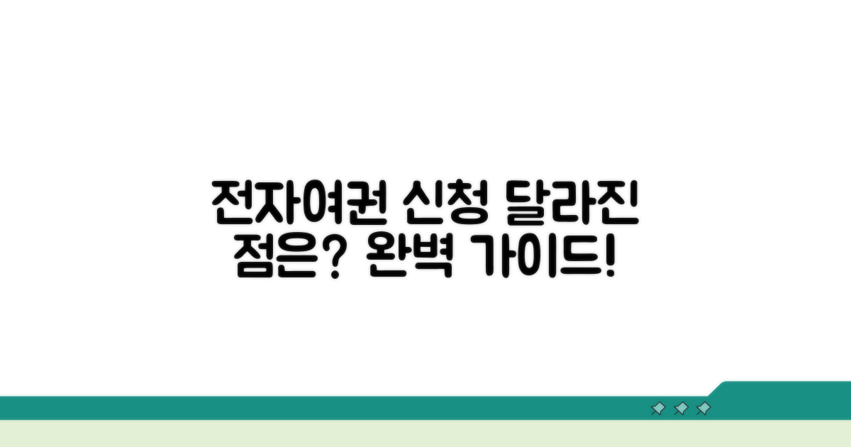전자여권 신청, 무엇이 달라졌나?