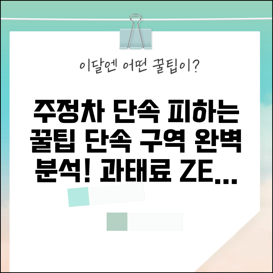 주정차 단속 피하는 꿀팁과 자주 단속되는 구역 정보