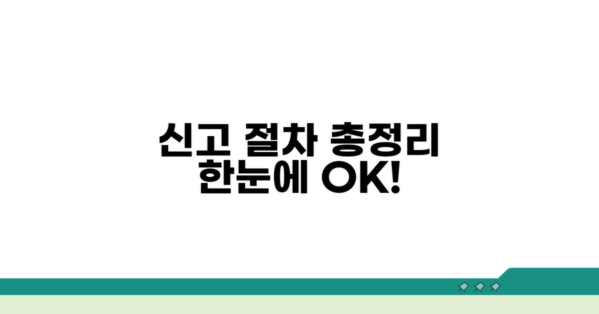 신고 방법과 절차 총정리