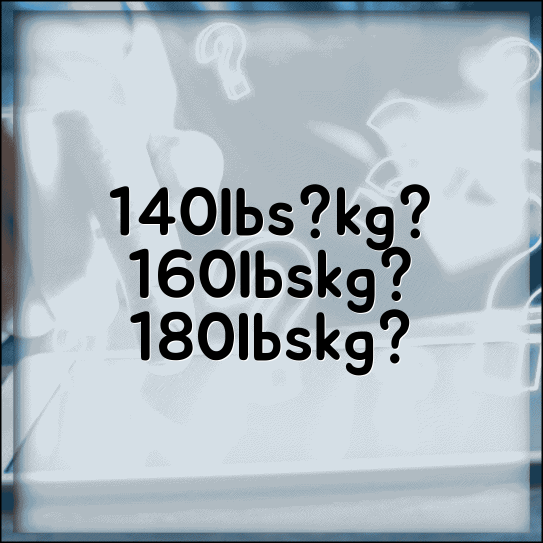 몸무게 lbs kg 변환 | 체중 140lbs 160lbs 180lbs 킬로그램