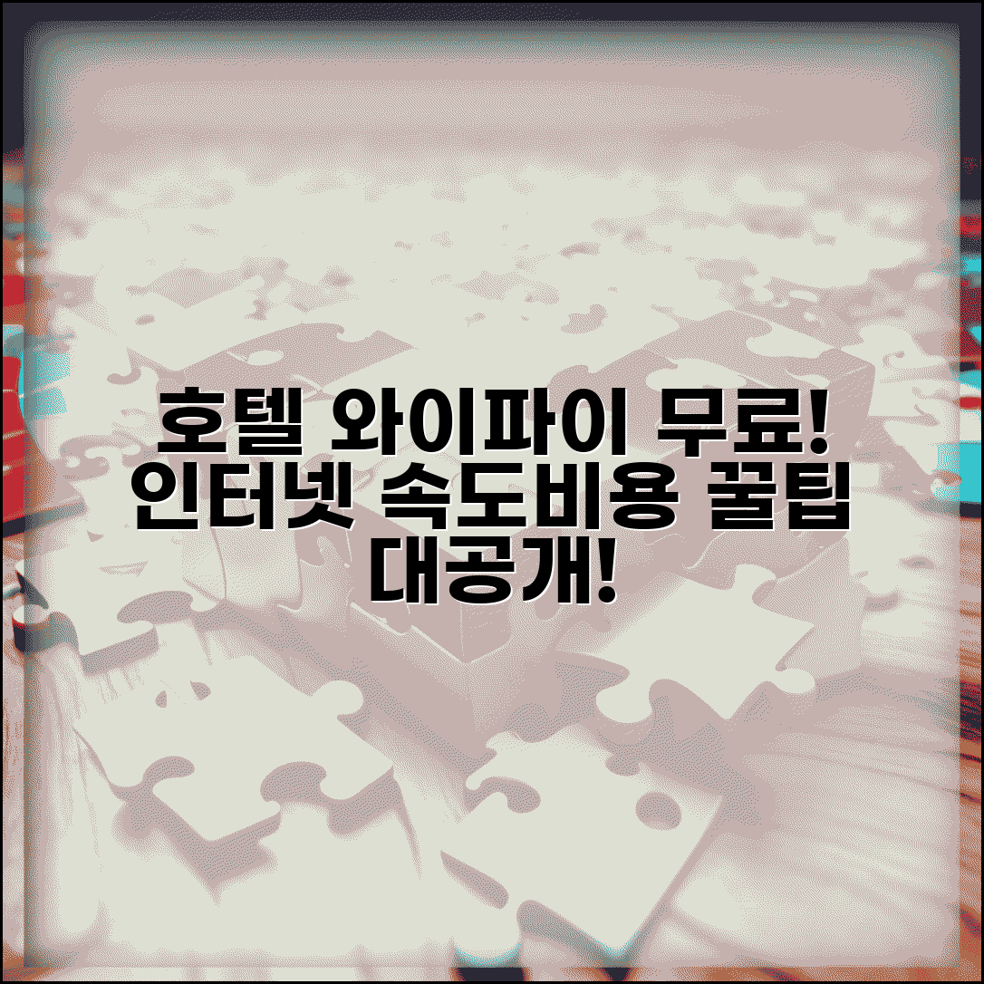 호텔 와이파이 이용료 무료 | 호텔 인터넷 와이파이 사용료와 속도