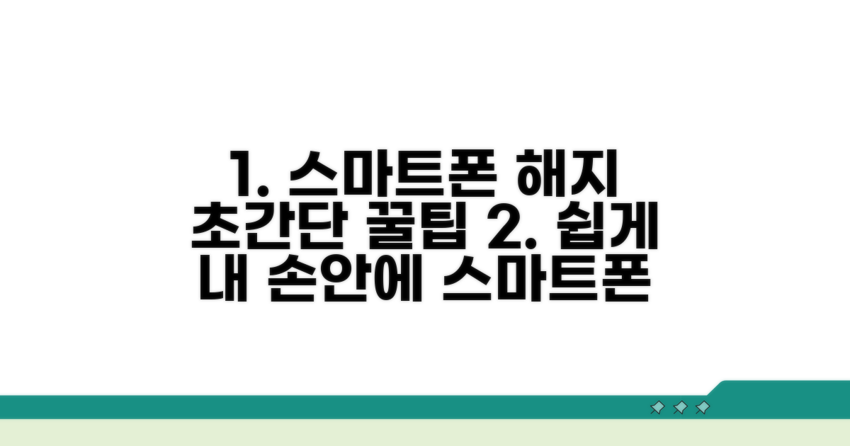 스마트폰으로 해지하는 쉬운 방법