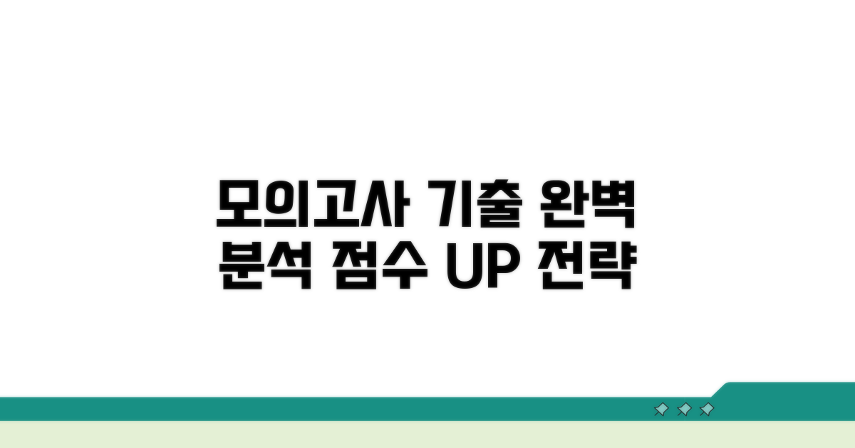 고3 모의고사 기출문제 활용법 | 연도별 트렌드 분석 및 학습 방향 제시