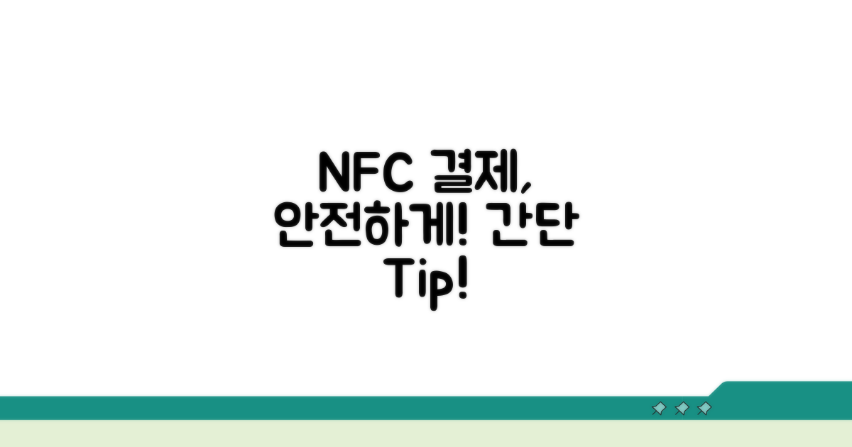 NFC 결제, 안전하게 사용하는 법