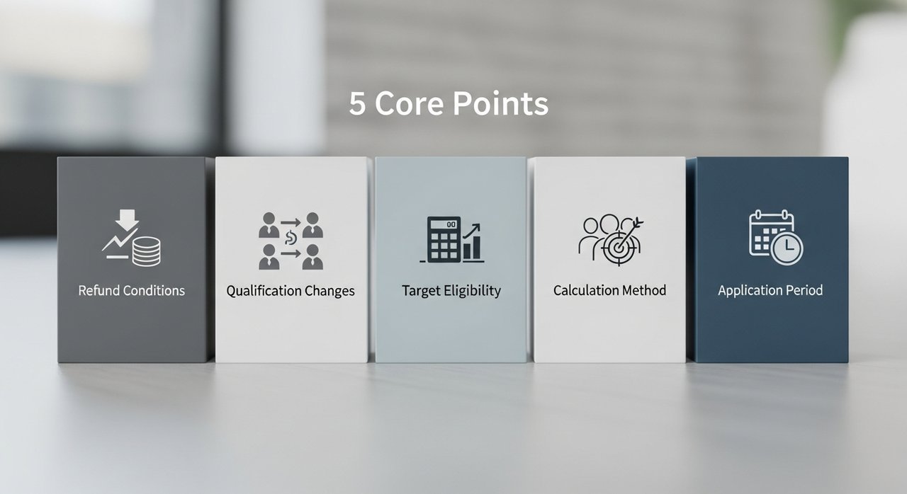 건강보험료 환급조건 | 자격변동 정산기준: 5가지 핵심 포인트