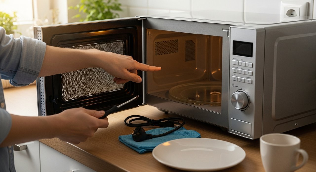 전자레인지 E10 에러 집에서 고치는 방법 5가지 (자가 점검)